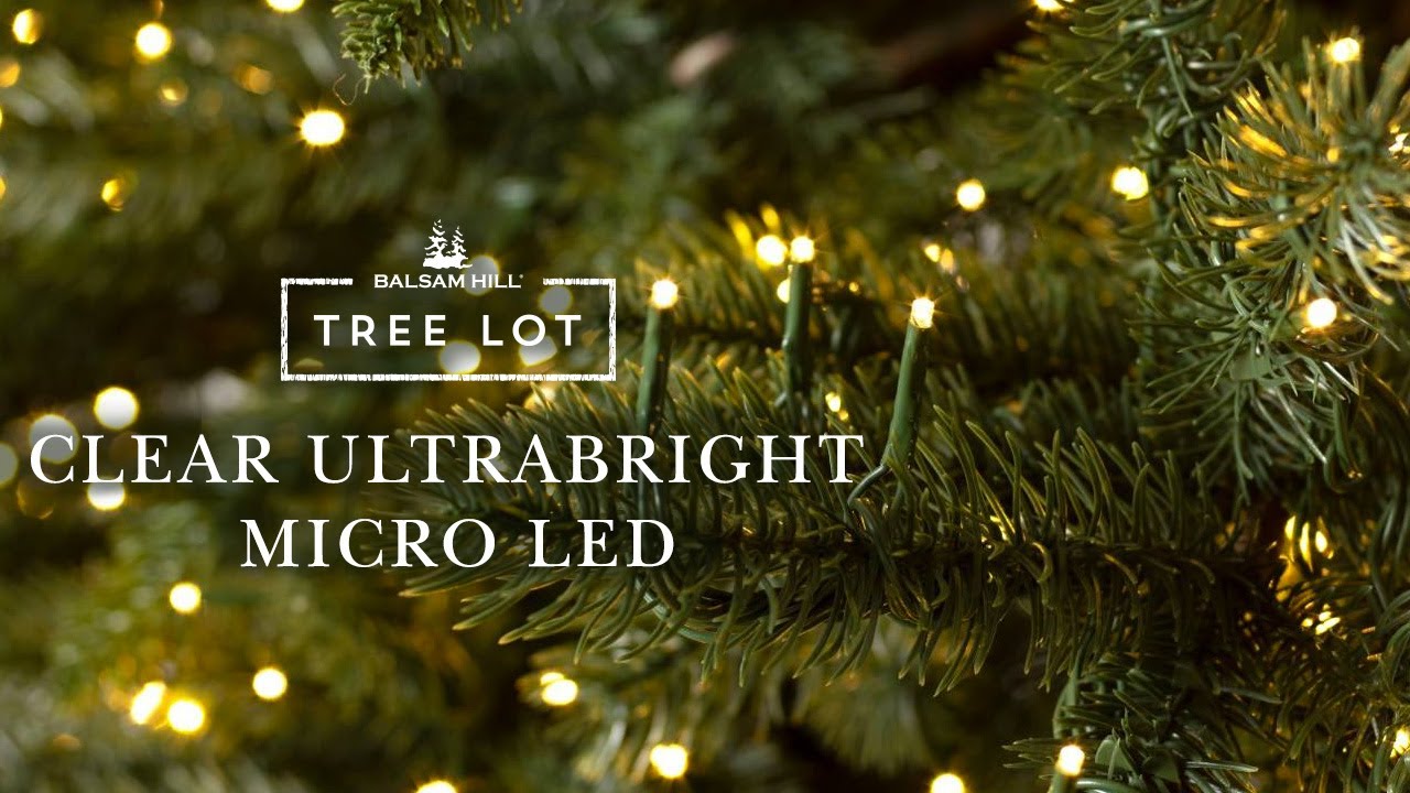 Balsam Hill - Can't decide between clear or multicolored lights for your  tree? Get the best of both worlds with our LED Color+Clear™ pre-lit trees—available  in energy-efficient LEDs that come with more