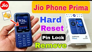 Jio Phone Prima Hard Reset | Jio F491H Pin Lock Remove Without Pc screenshot 3