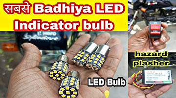 splendor modified hazard plasher install |  and 360° Indicator bulb connection #fsmodified #splendor