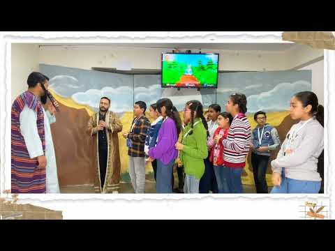 تكوين اصحاح 33 اسكتش لقاء يعقوب و عيسو 