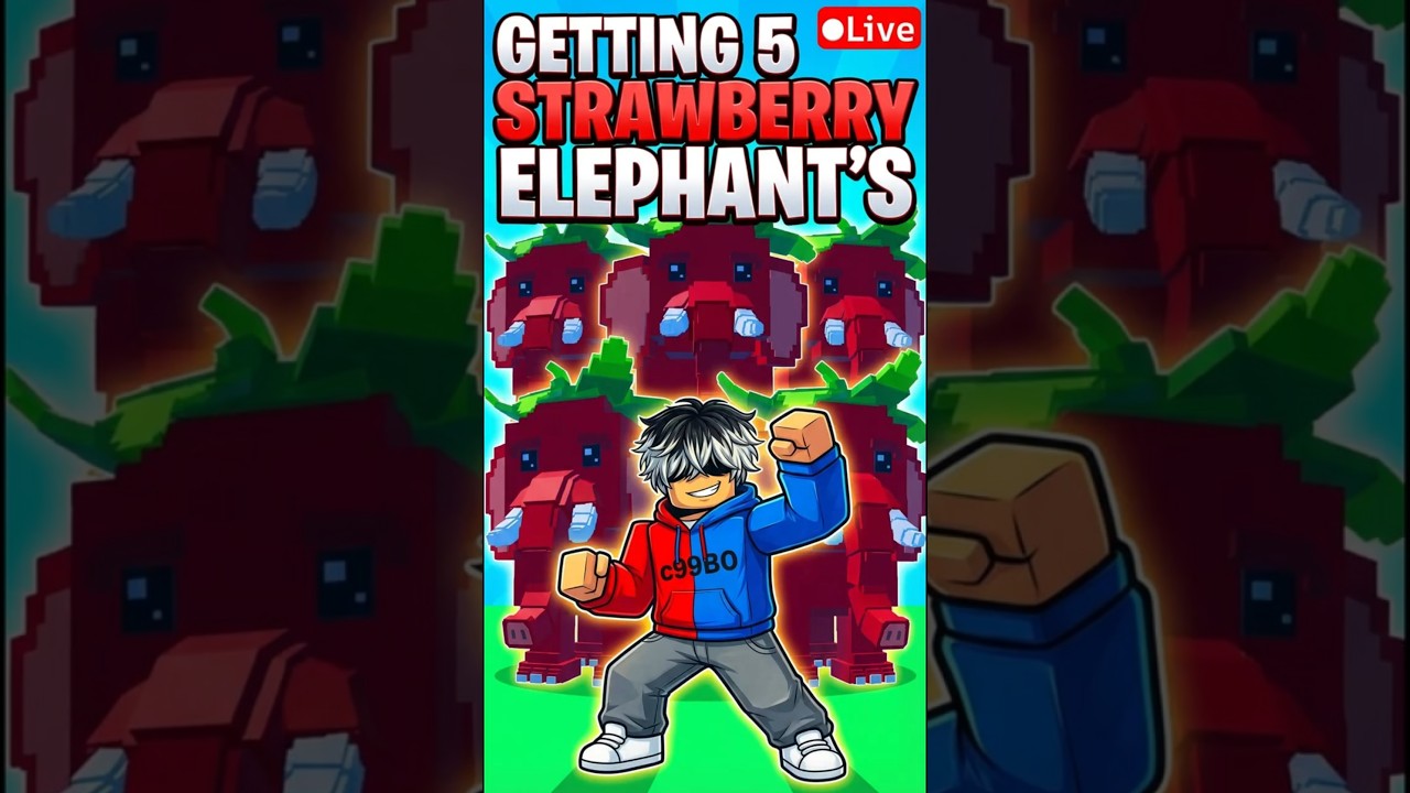 ПОЛУЧАЮ 5 КЛУБНИЧНЫХ СЛОНОВ! 