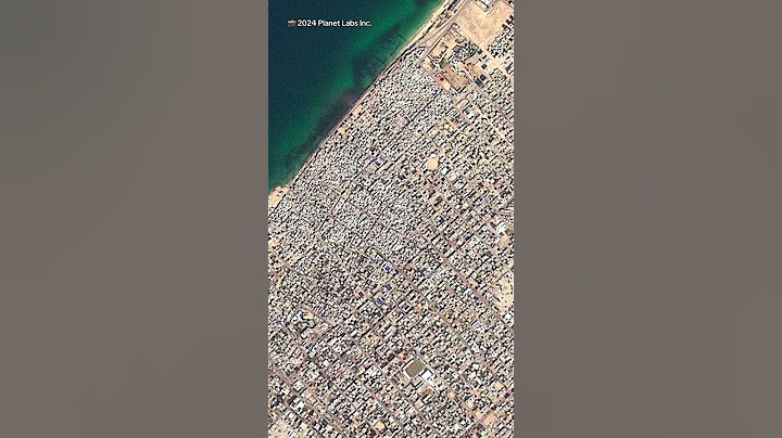 The war in Gaza: Before and After