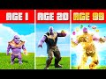 SURVIVING 99 years as THANOS in GTA 5 RP! (GTA 5 Funny Moments)