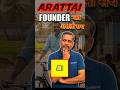 Arattai app founder shows how simplicity built success 😱