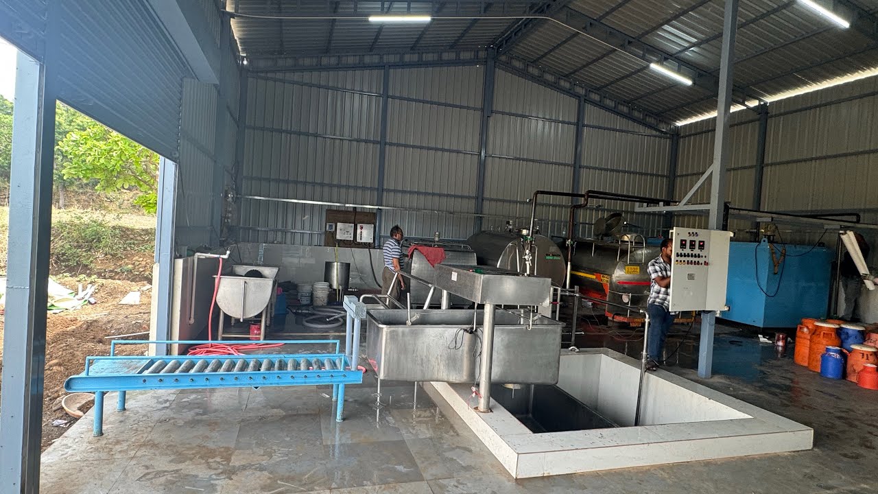 MILK CHILLING PLANT INSTANTLY CHILLING SYSTEM 2000LPH . ( H.A.ENGINEERING, BHOSARI,PUNE )