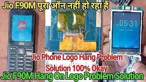 Jio F90M Jio logo, Jio F90 Logo hang, Jio F90M hang on logo Solution By RAJESH Repair Shop