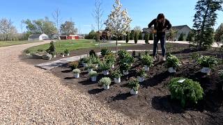 Planting a New Perennial Flower Bed! 😍🌿🌼 // Garden Answer