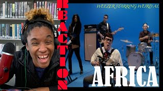 Weezer - Africa (starring Weird Al Yankovic) | REACTION (InAVeeCoop Reacts)