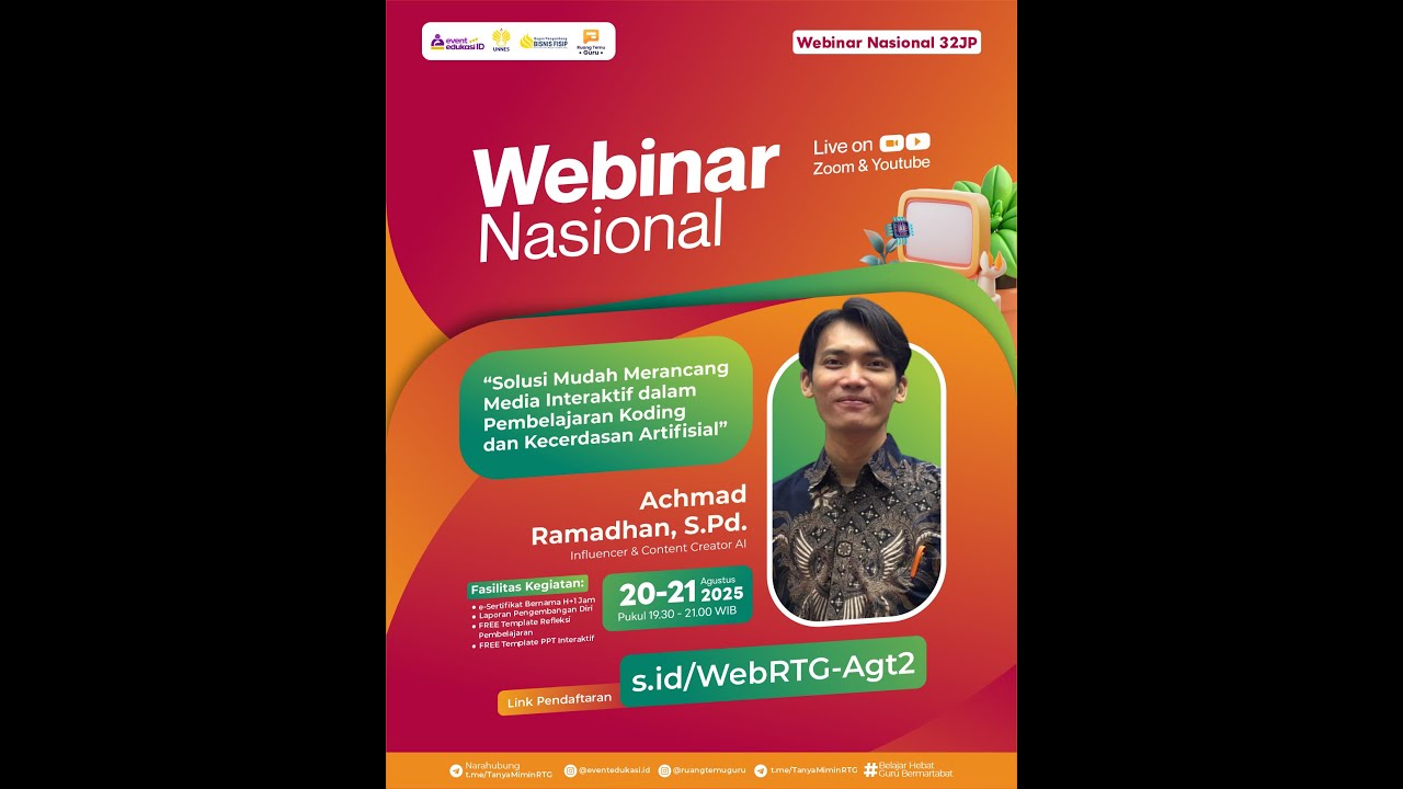 Podcast Solusi Mudah Merancang Media Interaktif dalam Pembelajaran Koding dan Kecerdasan Artifisial