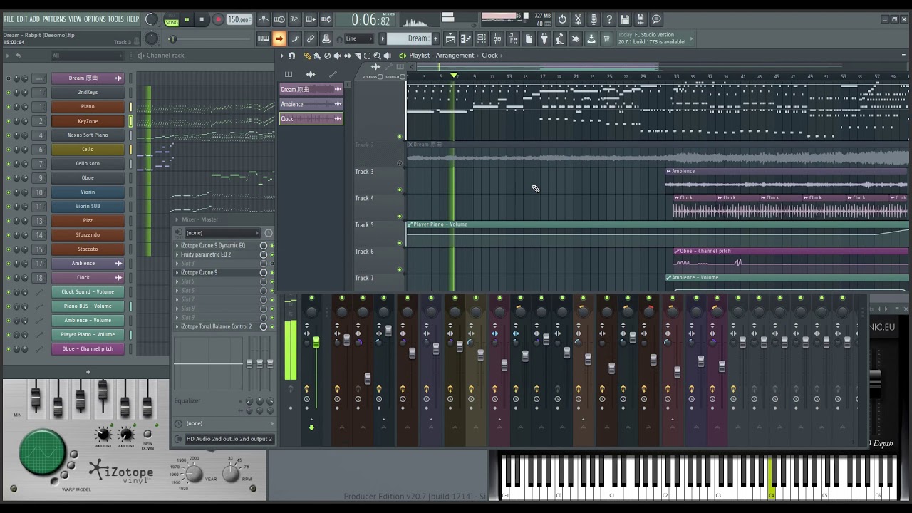 [DEEMO] Rabpit-Dream 耳コピ[FLStudio] - YouTube