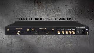 1 Ch SDI or HDMI HD Encoder - MPEG2/H264