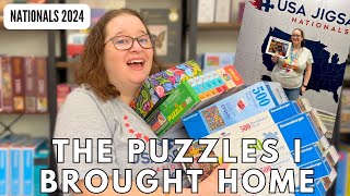 Puzzles I Brought Home From Nationals! // Puzzle Haul 2024