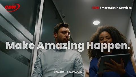 Get the Most Value from ServiceNow with CDW SmartAdmin Services