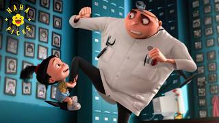 Gru Adopts Three Girls & Sets EXTREME House Rules | Despicable Me