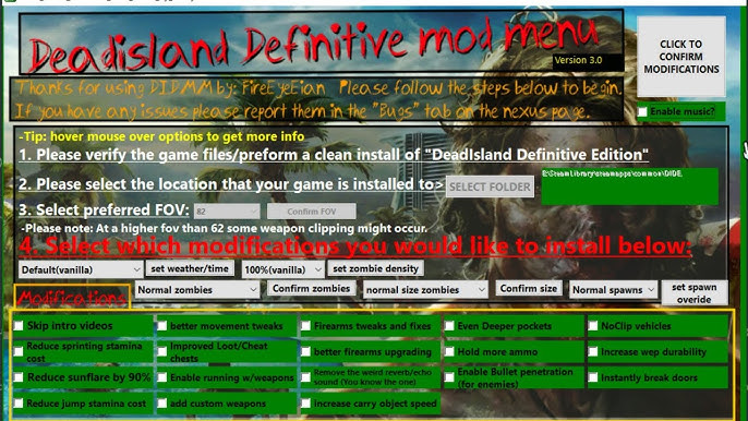 Dead Island Riptide - How to Change the FOV on PC - Saving Content