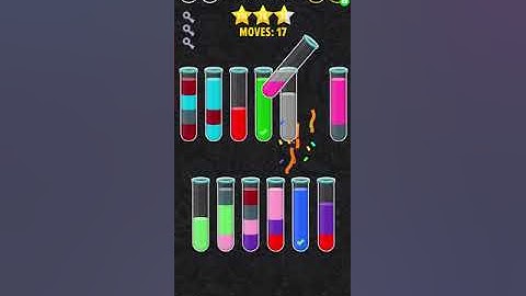 color water sort 3D level 166