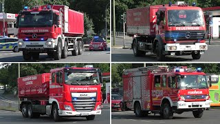 [EXPLOSIONEN BEI WEKRSTATTBRAND🔥!] Zahlreiche Einsatzfahrten🚒》Großbrand in Essen