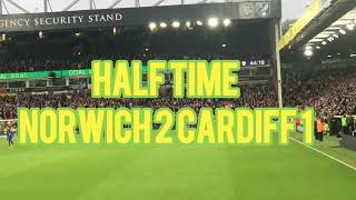 NORWICH 4 Cardiff 1 ANOTHER THREE POINTS FOR NORWICH!