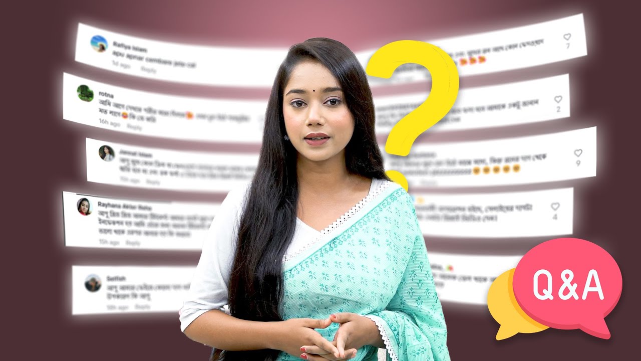 Hair Care Q&A | চুলের নানারকম সব সমস্যা নিয়ে আপনাদের করা ১০ টি প্রশ্নের উত্তর!