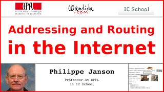 Addressing and Routing in the Internet | Philippe Janson