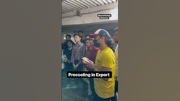 Precooling in Export import business, Export import business, Paresh Solanki