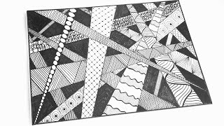 Satisfying Zentangle Art for Beginners