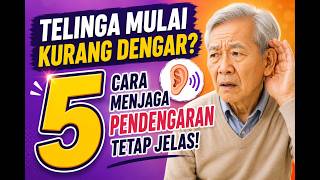 TELINGA MULAI KURANG DENGAR? INI 5 CARA JAGA PENDENGARAN TETAP SEHAT!👂 #pendengaran #kesehatanlansia