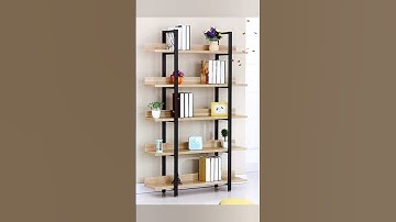 How To Style Your Bookshelves? Decorative-Modern Bookshelf Ideas 📚 📖 🖊️ #home #bookshelf #shorts