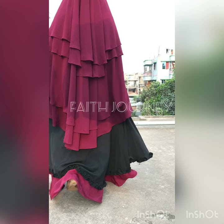 Daisy Gown and Butterfly Queen-Niqab Tutorial-Faith Journey, Hijabi crown