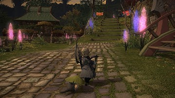 FFXIV Stormblood 4.15 : Friggar plays shorten-prelude. (Bard Performance)