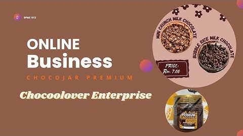 A212 BPME 1013 INTRODUCTION TO ENTREPRENEURSHIP (GROUP M) ASSIGNMENT 2: ONLINE BUSINESS ( GROUP 7)