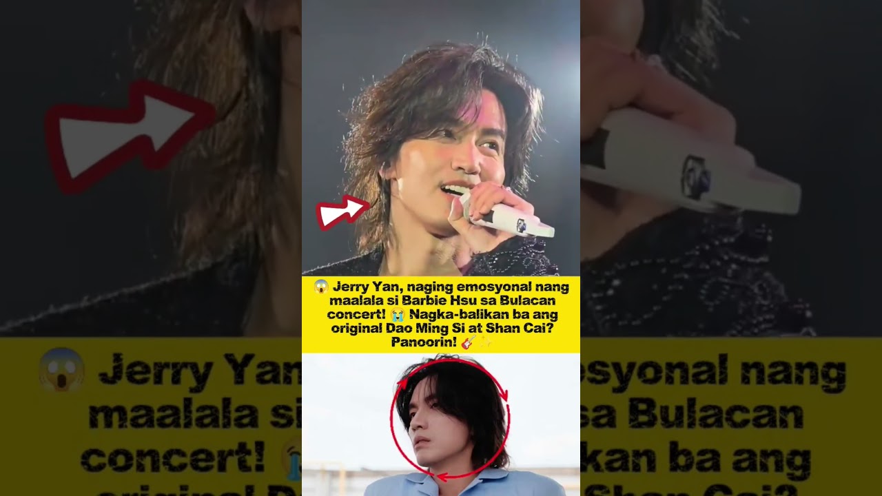 ​😭 Kinilabutan ang lahat! Jerry Yan, naiyak habang inaalala si Barbie Hsu sa Bulacan concert! 💔✨