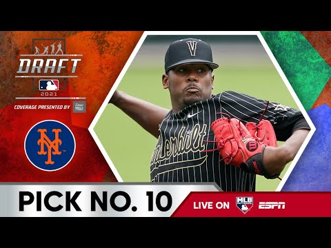 The Mets select Kumar Rocker 10th overall in the 2021 MLB Draft