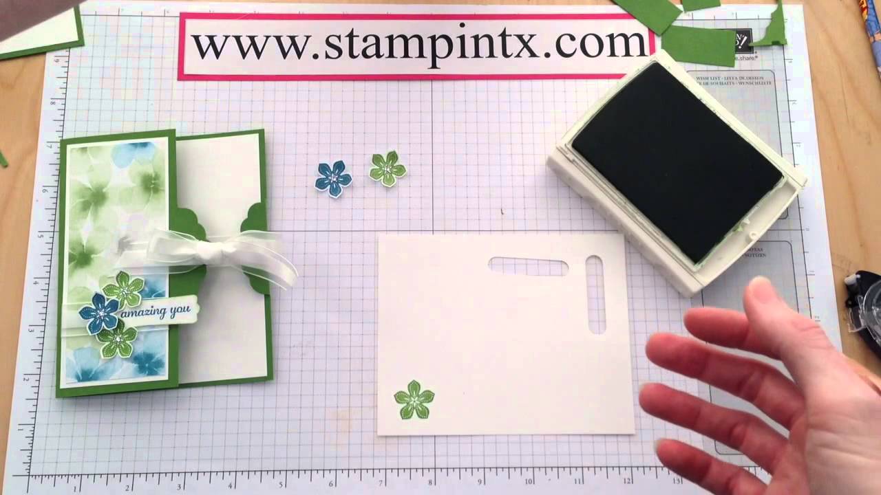 how to create a scalloped tag topper punch card youtube