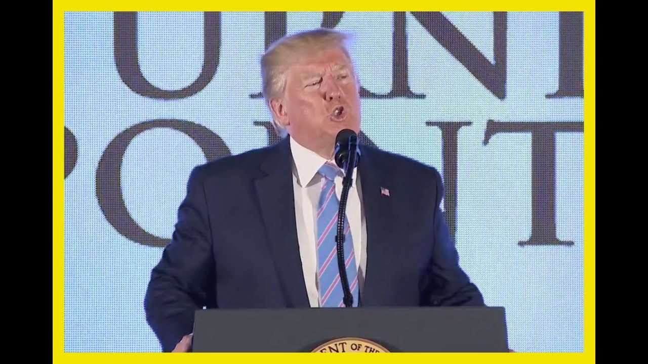 PATRIOTS GO WILD: Trump INTENSE Speech at Turning Point USA Event newspaper mockup