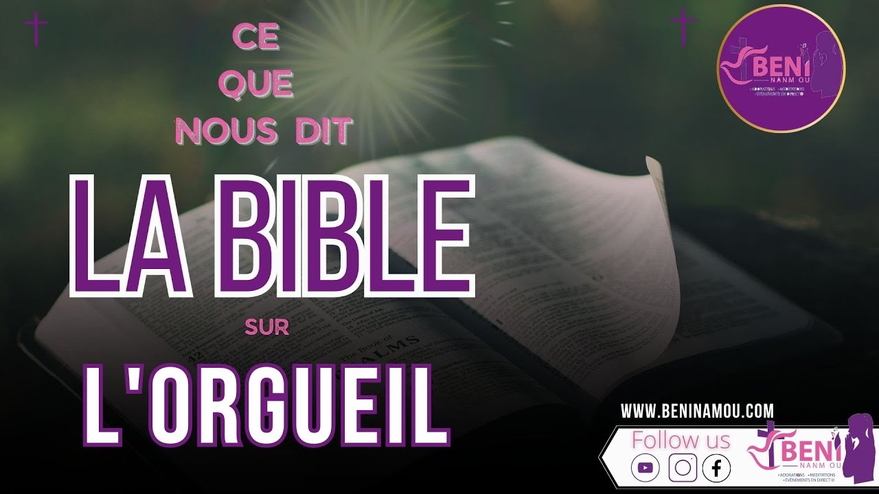 CE QUE NOUS DIT LA BIBLE SUR YouTube