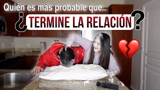 ¿QUIÉN ES MÁS PROBABLE QUE..?😱 CON MI NOVIO! - LILLIAN GRIEGO