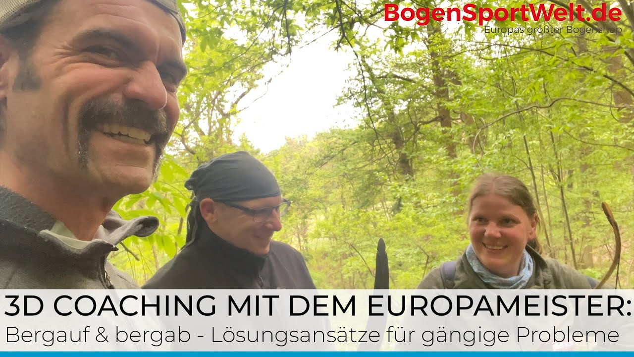 3D Coaching: Lösungsansätze für das Schießen im Gelände vom Europameister im Bogenschießen