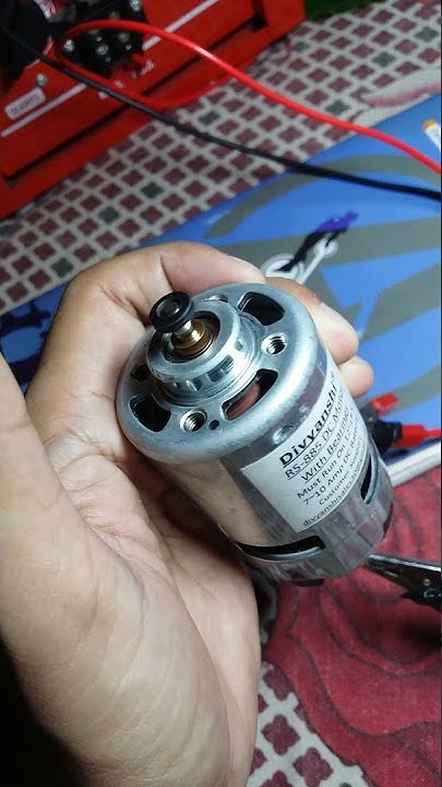 Rs 885 dc motor full speed - YouTube