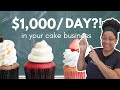Top 3 money makers for home bakers for a profitable cake business