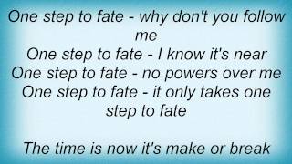 U. D. O. - One Step To Fate Lyrics