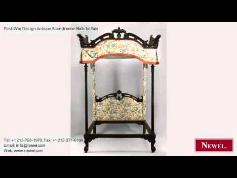 Post-War Design Antique Scandinavian Beds for Sale