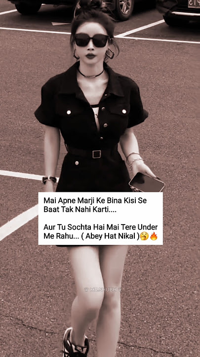 😈 Girls Attitude Shayari Status ☠️ Single Girls Attitude WhatsApp Status #shorts #ai