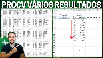 Como Fazer ProcV com Mais de um Resultado no Excel | Dados Repetidos