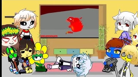 Undertale reacts to chara vs tricky (stick nodes , 2 ending last part)| Read DISCRIPTION|