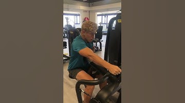 Single arm chest supported machine row