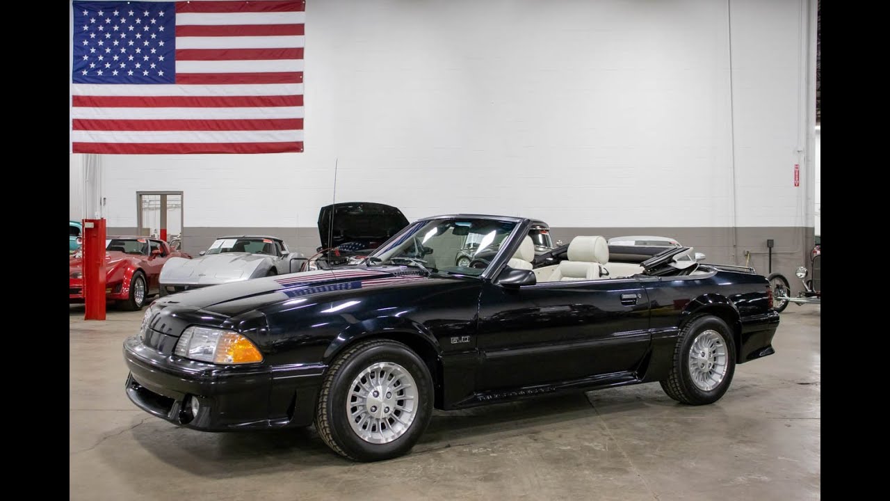 1987 Ford Mustang Test Drive
