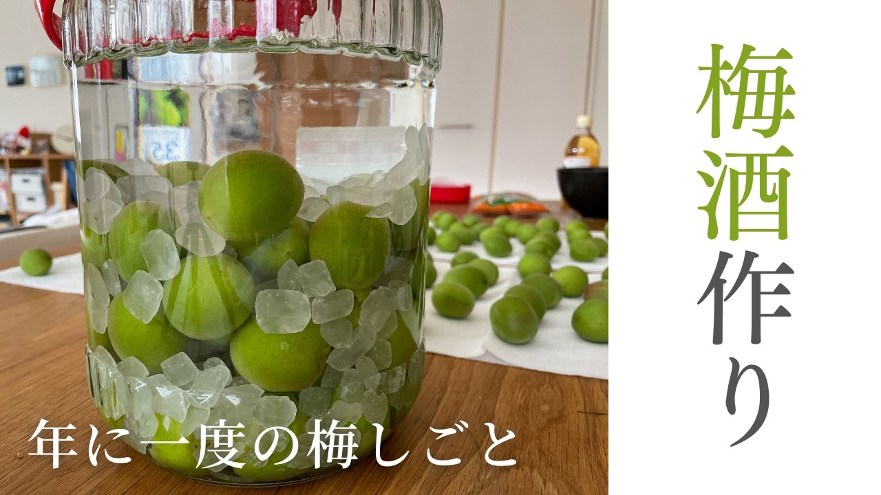 手作り梅酒の作り方と必要材料 やまむファーム