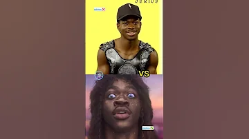 Lil Nas X -  MONTERO (call me by your name ) autotune Vs no autotune #battleofsong #shorts #lilnasx