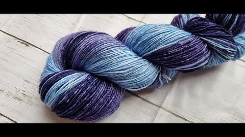 Dye with me - Eps 17 Dyeing a sock blank| Hand dyeing yarn | Indie Dyer | Hand Dyed Yarn | Fibre